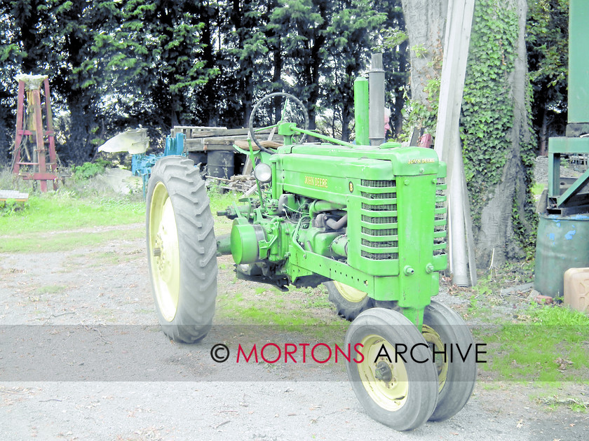 JD 0632 
 John Deere tractors on show at the Newark Vintage Tractor and Heritage Show