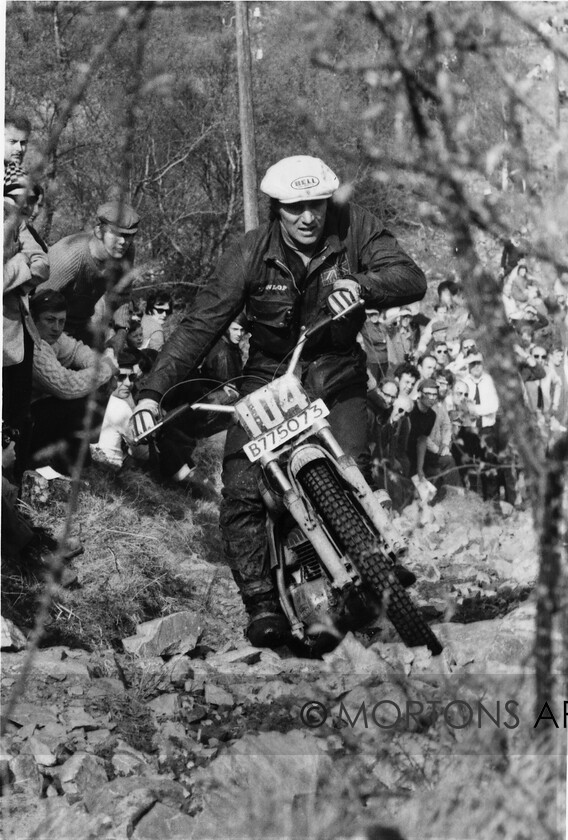 NNC-T-A00082 
 NNC T A 082 - 1971 Scottish Six Day Trial, Mick Andrews on a 250cc Ossa 
 Keywords: Mortons Archive, Mortons Media Group Ltd, Nick Nicholls, Trials