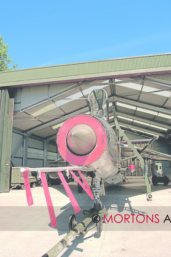 WD583289@62 LPG 10 
 The LPG's newly-completed Q-shed at Bruntingthorpe not only provides its two F6s with vital protection from the elements, but ia a historic buildingin its own right and provides a most appropriate Lightning museum environment. 
 Keywords: Aviation Classics, feature LPG, issue 5, Issue 5 Lightning, make EE, model Lightning, Mortons Archive, Mortons Media Group, person(s) name Hugh Trevor, publication Aviation, type F6