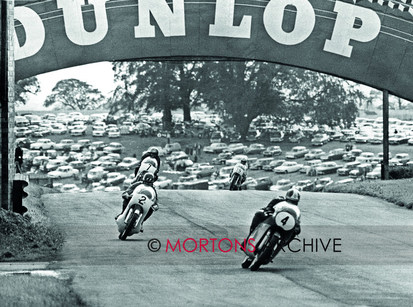 Agostini-036 
 No. 4 Giacomo Agostini leads No. 2 John Cooper at Oulton Park in 1970.