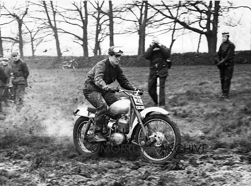 NNC-T-A-15 
 NNC T A15- Bemrose 25-4-64, Derek Adsett, 250 Greeves 
 Keywords: Mortons Archive, Mortons Media Group Ltd, Nick Nicholls, Trials