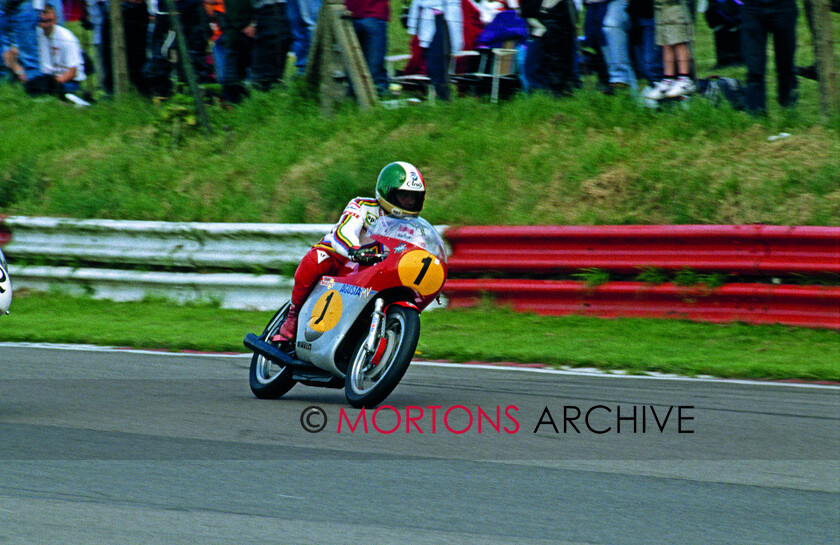 Agostini-047 
 Giacomo Agostini at Mallory Park in 2000.