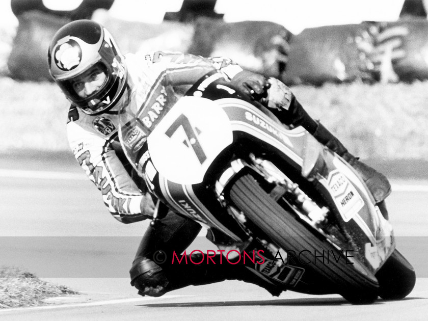 BS0000010 
 Barry Sheene, Suzuki, Oulton 27/03/1978. 
 Keywords: Barry Sheene, Garage Wall Poster Collection No. 1, Mortons, Mortons Archive, Mortons Media Group