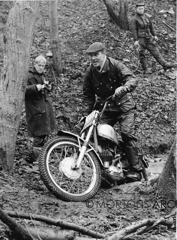 NNC-T-A00080 
 NNC T A 080 - Vistory Trial 26th February 1966, Mick Andrews on a 244cc Bultaco 
 Keywords: Mortons Archive, Mortons Media Group Ltd, Nick Nicholls, Trials