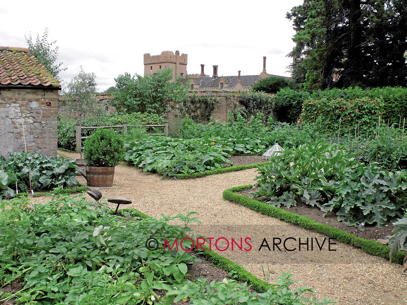 44 oxburgh 45 
 Oxburgh Hall in Norfolk 
 Keywords: Kitchen Garden, May 11, Mortons Archive, Mortons Media Group