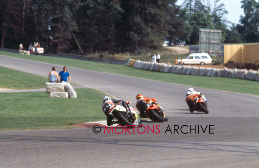 NNC 14 02 12 008 
 NNC 14 02 12 008 - Marco Lucchinelli, Randy Mamola, Graeme Crosby and Barry Sheene 
 Keywords: 1981, 50th Aniversary Race, Donington Park, Event, Mortons Archive, Mortons Media Group, Nick Nicholls