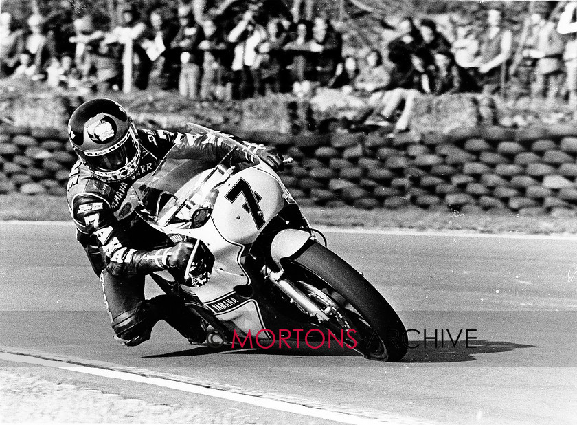 B 022 
 Cockney Rebel - Barry Sheene - Mallory Park, Yamaha TZ500, 1981. 
 Keywords: 2012, Barry Sheene, Bookazine, Classic British Legends, Mortons Archive, Mortons Media Group