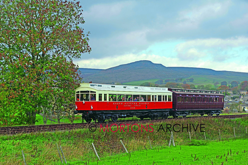 IMGP7040 
 North Eastern Railway petrol-electric autocar No. 3170 and auto-coach No. 3453. 
 Keywords: Centre, Heritage Railway, Mortons Archive, Mortons Media Group Ltd