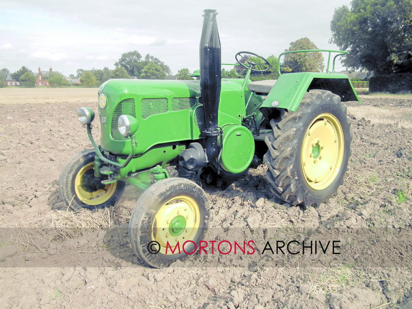 JD 0710 
 John Deere tractors on show at the Newark Vintage Tractor and Heritage Show