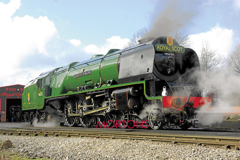 GREEN DUCHESS 4 
 LMS Princess Coronation Pacific No. 46233 Duchess of Sunderland 
 Keywords: 2014, Heritage Railway, Issue 190, Mortons Archive, Mortons Media Group Ltd