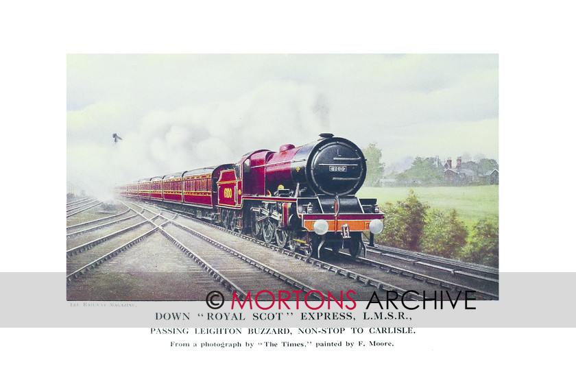 SUP - 1928 Jan LMSR Express Loco 6100 
 LMSR Express 4-4-0 Loco No. 6100 
 Keywords: Big Four Locomotives, Mortons Archive, Mortons Media Group Ltd, Supplement, The Railway Magazine