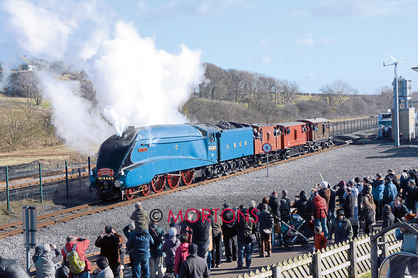 GG BITTERN brake vans Copy 
 The three operational A4s took turns on different days during the Great Goodbye offering public brakevan rides along the Locomotion running line. Sunday, February 16 saw No. 4464 Bittern in action in glorious sunshine. 
BRIAN SHARPE